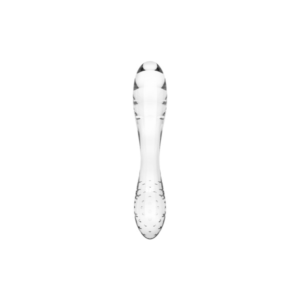 Gode en verre transparent haute qualité Dazzling Crystal 1 Satisfyer 